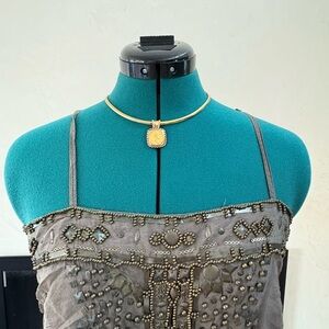 Gold Pendant Necklace